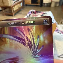 Chaotic Mugic card ULTRA RARE Purge Dirge low - Image 5