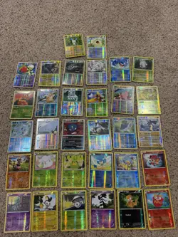 Pokemon Lot - 32 Cards Reverse Holos Gen 4- Gen 5 LP - Image 2