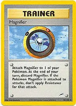Neo Destiny Trainer - Magnifier Pokemon Card 101/105 - Image 1