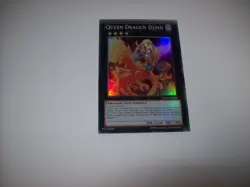 Yugioh Queen Dragun Djinn GAOV-EN049 Super Rare NM Free Ship & Tracked - Image 1