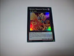 Yugioh Queen Dragun Djinn GAOV-EN049 Super Rare NM Free Ship & Tracked - Image 2