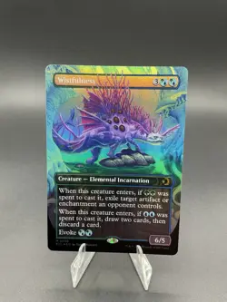 Wistfulness (Borderless) Lorwyn Eclipsed Foil MTG 0296 - Image 1