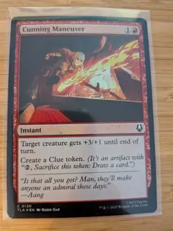 MTG Cunning Maneuver (FOIL) 0130 Avatar: The Last Airbender M/NM Free UK P&P - Image 1