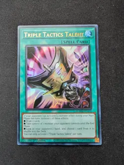 Triple Tactics Talent BLMM-EN170 Ultra Rare 1st Edition Yu-Gi-Oh Card. Near Mint - Image 1