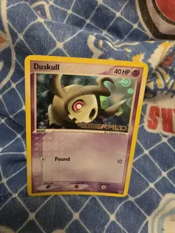 Pokemon Card TCG Duskull Reverse Holo EX Emerald 46/106 - MP - Image 1