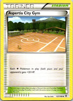 Aspertia City Gym 127/149 Pokemon B&W Boundaries Crossed Near Mint - Image 1