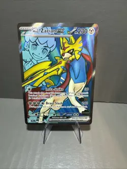 Pokemon Card - Hop's Zacian ex 176/159 Sv09: Journey Together Holo Near Mint - Image 1