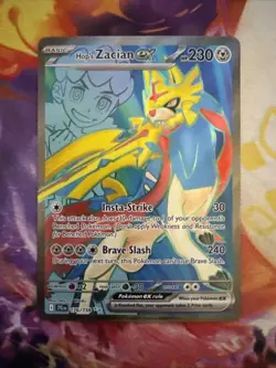 Pokemon Card - Hop's Zacian ex 176/159 Sv09: Journey Together Holo Near Mint - Image 3