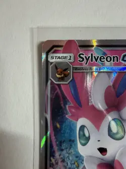 Pokemon - Sylveon GX Alternate Art Holo 092A/145 (2018) (Small MISCUT on Front) - Image 2