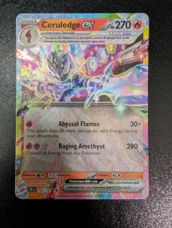 Ceruledge ex 036/191 Double Rare Surging Sparks Pokemon Near Mint - Image 1