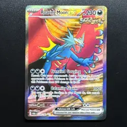 Roaring Moon ex - 229/182 - Pokemon Paradox Rift Full Art Ultra Rare Card - Image 1