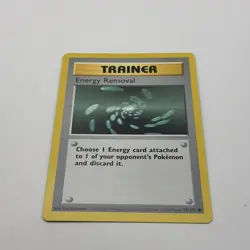 Pokemon TCG Energy Removal SHADOWLESS - 92/102 WotC Base Set LP - Image 3