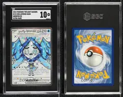 Wellspring Mask Ogerpon ex Ultra Rare Pokemon Twilight Masquerade TWM SGC 10 GEM - Image 1