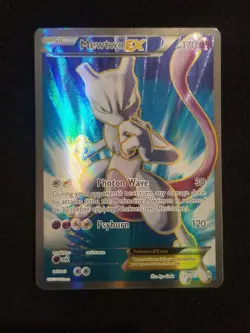 Pokemon TCG Mewtwo EX Holo Full Art Ultra Rare Card 157/162 - Image 2