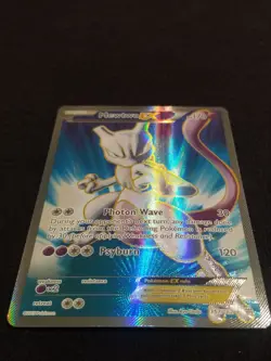 Pokemon TCG Mewtwo EX Holo Full Art Ultra Rare Card 157/162 - Image 3