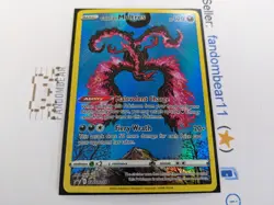Galarian Moltres FULL ALT ART Black Star Promo card SWSH284 SWSH 2023 LP - Image 2