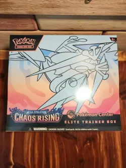 Pokemon TCG: Chaos Rising Pokemon Center ETB Elite Trainer Box Factory Sealed - Image 1