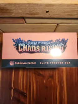 Pokemon TCG: Chaos Rising Pokemon Center ETB Elite Trainer Box Factory Sealed - Image 3