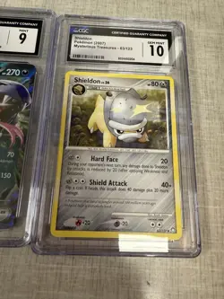 Pokemon Graded CGC Lot Kabuto Shieldon Arbok Great Tusk Graded 9 & 10 - Image 5