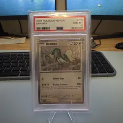2025 POKEMON M24 EN-MCDONALD'S COLL #015 DRAMPA PSA 10 - Image 1