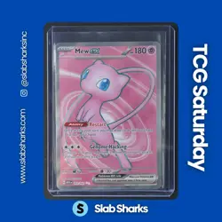 2023 POKEMON SV 151 #193/165 MEW EX FULL ART ULTRA RARE - Image 1