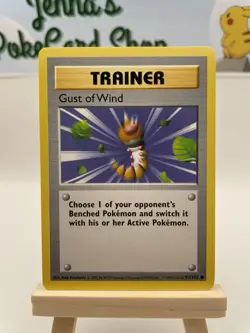 Gust of Wind - 093/102 Base Set (Shadowless) - Pokemon TCG - NM - Image 1