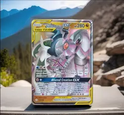 Pokemon TCG Arceus Dialga Palkia GX 156/236 Sun&Moon Cosmic Eclipse Tag Team ENG - Image 1