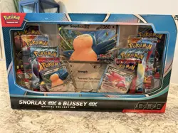 Pokemon Snorlax Ex & Blissey Ex Special Collection Box **NEW and SEALED** - Image 1
