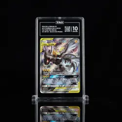 PIKACHU & ZEKROM GX 2019 POKEMON SUN & MOON BLACK STAR PROMOS #SM168 TAG 10 - Image 1