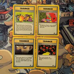Pokemon Team Rocket Trainer Lot - Image 1