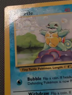 Pokemon TCG - Squirtle Unlimited Base Set 063/102 MP - Moderately Played - Image 2