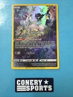 Pokemon TCG Mew Crown Zenith: Galarian Gallery Holo Rare Card GG10/GG70 NM - Image 1