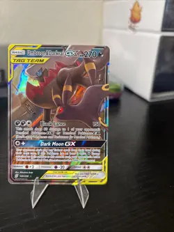 Pokemon Umbreon & Darkrai GX 125/236 SM Unified Minds Ultra Rare Holo TAG TEAM - Image 4