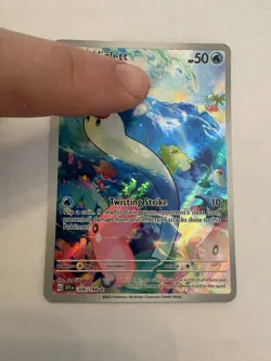 Pokemon Wiglett SV01 Illustration Rare Full Art Holo 206/198 EN 50HP - Image 2