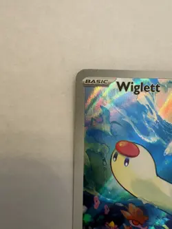 Pokemon Wiglett SV01 Illustration Rare Full Art Holo 206/198 EN 50HP - Image 3