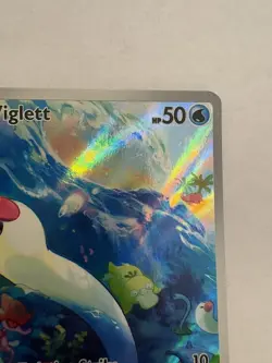 Pokemon Wiglett SV01 Illustration Rare Full Art Holo 206/198 EN 50HP - Image 4