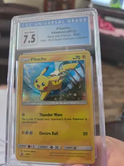 pikachu pokemon 2017 black star promos sm81 holo slg super premium collection... - Image 4