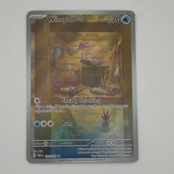 Pokemon TCG Wimpod 191/182 SV04: Paradox Rift Illustration Rare Holo English - Image 1