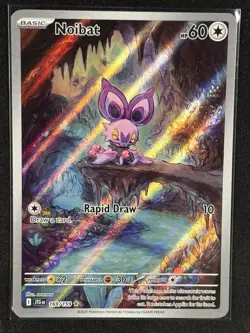 Pokemon - Noibat 169/159 - Journey Together Illustration Rare - NM - Image 1
