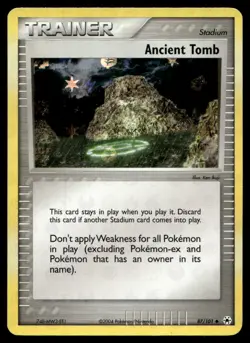 Ancient Tomb Hidden Legends Uncommon 87/101 2004 Pokemon TCG - Image 1