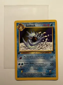 Pokemon TCG GOLDUCK 1st EDITION. 35/62 Regular. Fossil (1999). NM/M Free Ship’in - Image 4