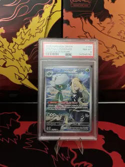 Pokemon TCG Cynthia's Roserade Sv10 Destined Rivals IR Holo Eng 2025 PSA 8 - Image 1