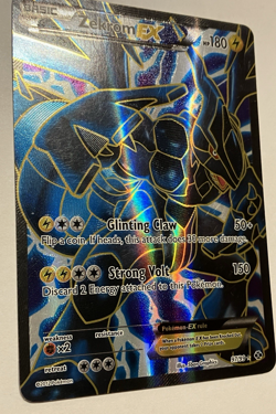 Pokemon Zekrom EX 97/99 Next Destinies Ultra Rare Full Art Holo 180 HP Mod Play - Image 4