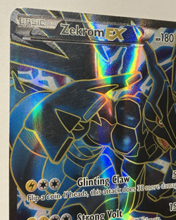 Pokemon Zekrom EX 97/99 Next Destinies Ultra Rare Full Art Holo 180 HP Mod Play - Image 5