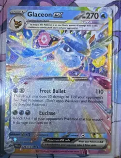 Pokemon Prismatic Evolutions Double Rare EX EEVEE Set Of 9 ENGLISH EEVEELUTIONS - Image 5