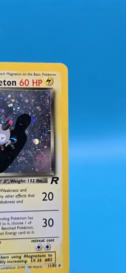 Pokemon 1st Edition Dark Magneton Holo Rare - 11/82 1st Edition Team Rocket B22 - Image 3
