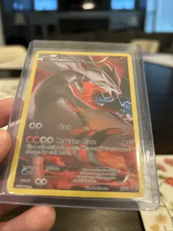 Pokemon TCG Reshiram XY Black Star Promos XY74 Full Art Holo Promo Card - Image 4