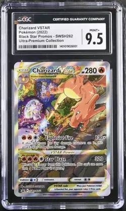 Charizard VSTAR SWSH262 SWSH: Sword & Shield Promo Cards Holo - Image 1