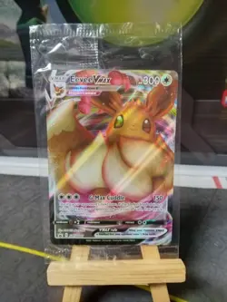 Eevee VMAX SWSH087 - Black Star Promo - Ultra Rare Holo Pokemon Card Sealed - Image 1
