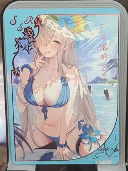 Blue archive Beautiful Lady Card Goddess Story Anime Waifu SSR SSR-028 - Image 1